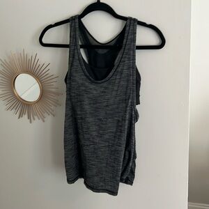 Lululemon Racer Back Built in Sports Bra Tank Size 6